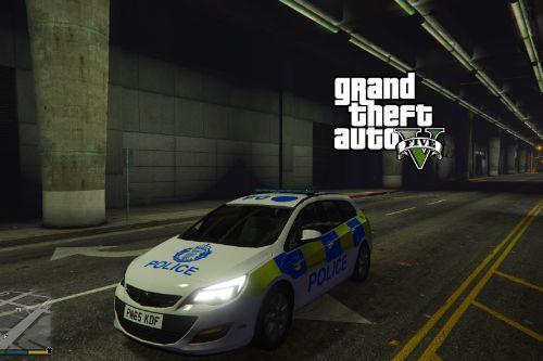 2015 Police Scotland Vauxhall Astra